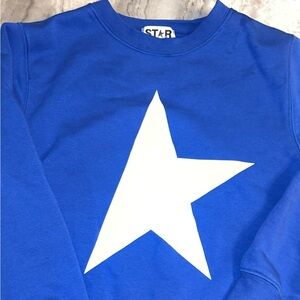 Golden Goose Kids Blue and White Matching Set